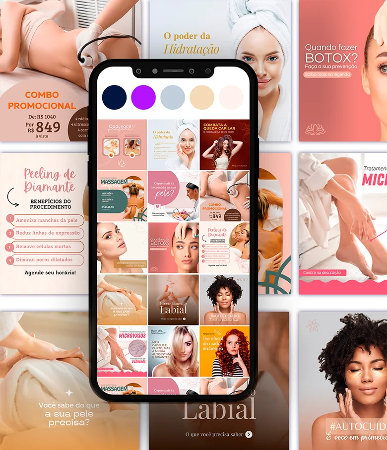 Ultra Pack Canva Estética — Posts prontos para Instagram